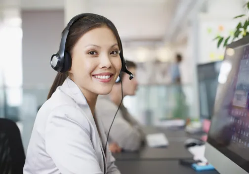 Call centre operative